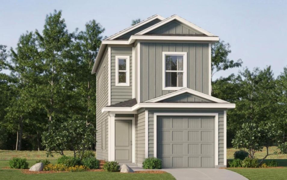 The Cibola- rendered photo, home is under construction The Cibola- rendered photo, home is under construction