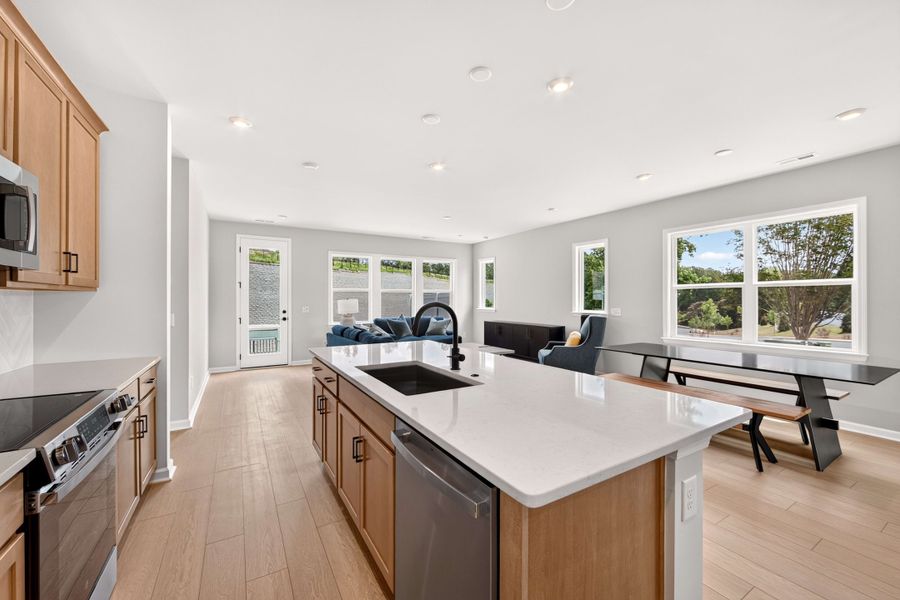 Furnished interior view inside a new home in Millstone, Cramerton (Image 11).