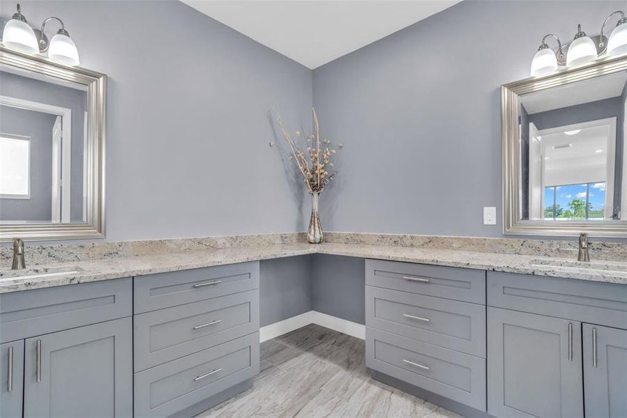 Furnished interior view inside a new home in , Okeechobee (Image 12).