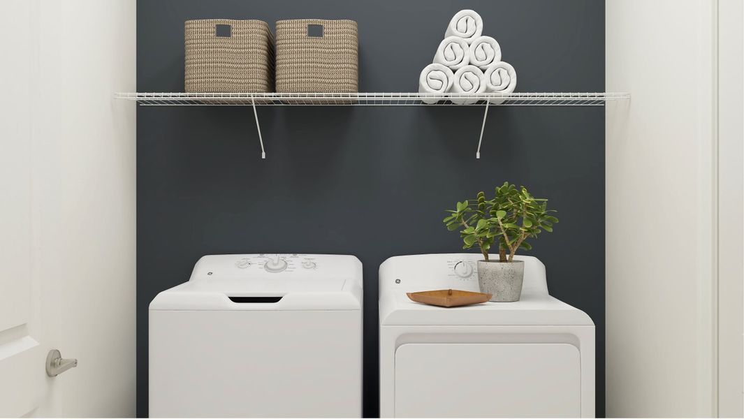 Malibu laundry room