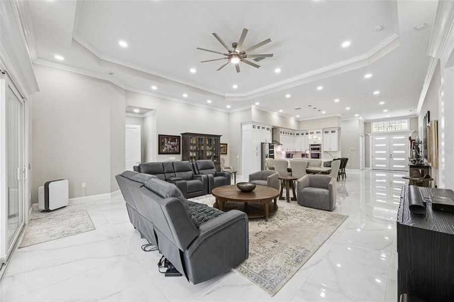 Furnished interior view inside a new home in , Clermont (Image 5).