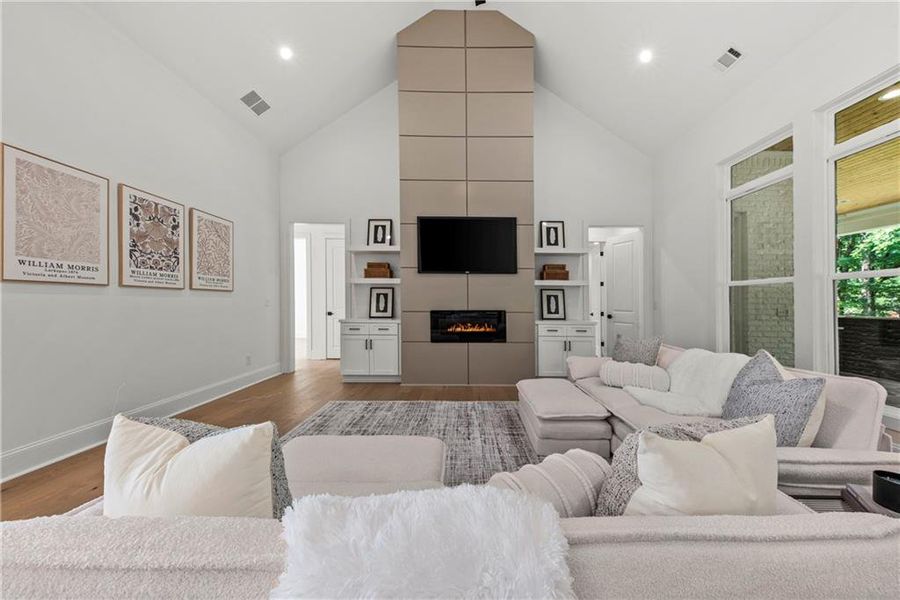 Furnished interior view inside a new home in , Greensboro (Image 34).