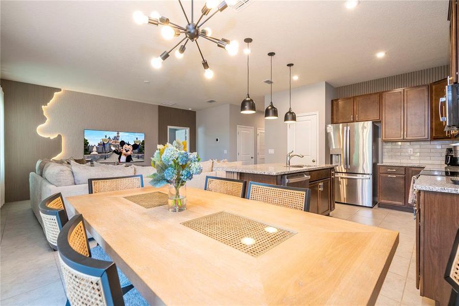 Furnished interior view inside a new home in , St. Cloud (Image 10).