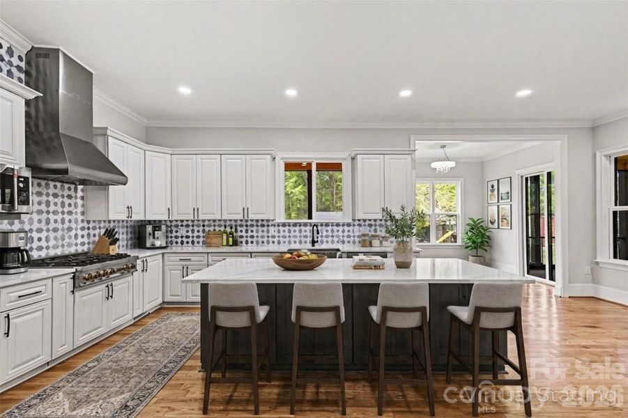 Furnished interior view inside a new home in , Concord (Image 12).