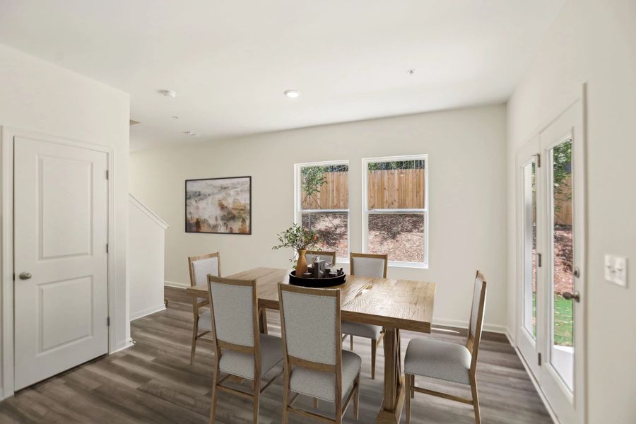 Representative furnished interior of a home built from the Triton by Starlight Homes in Kendall Grove, McDonough (Image 7).