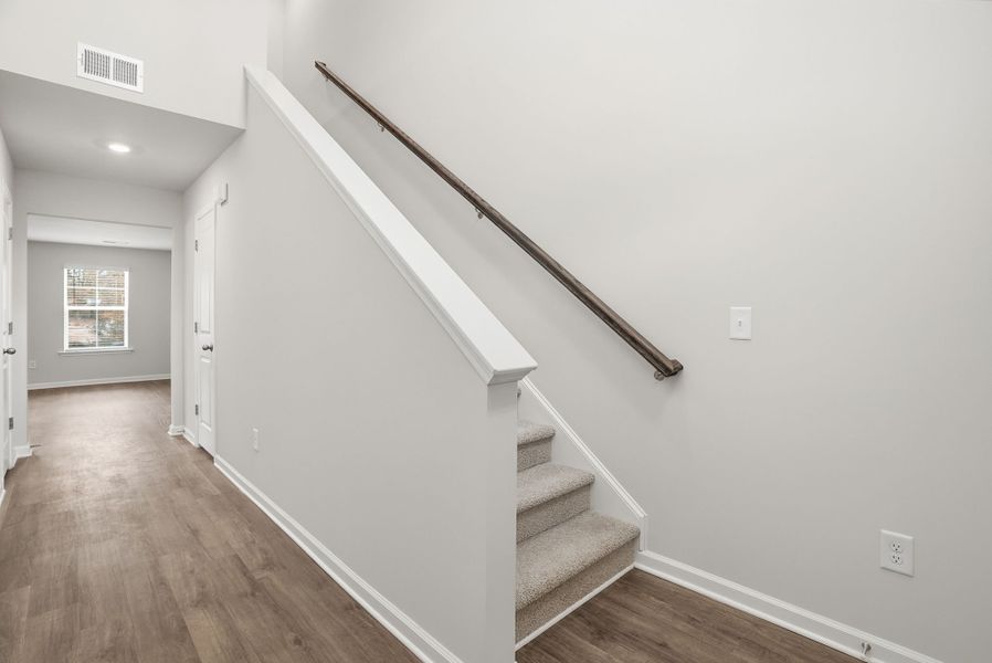 Representative unfurnished interior of a home built from the Beechwood by McGuinn Homes in South Welcome, Greenville (Image 16).