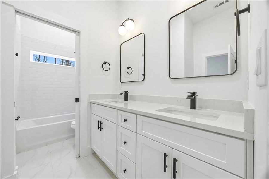 Furnished interior view inside a new home in , Pendergrass (Image 6).