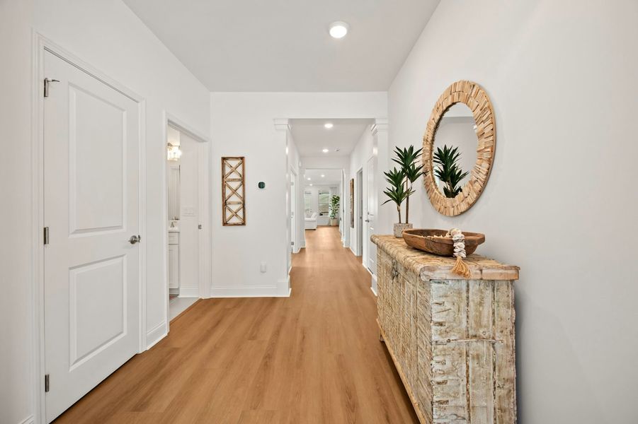 Representative furnished interior of a home built from the The Cedarwood by Windsong Properties in Echols Farm, Hiram (Image 21).