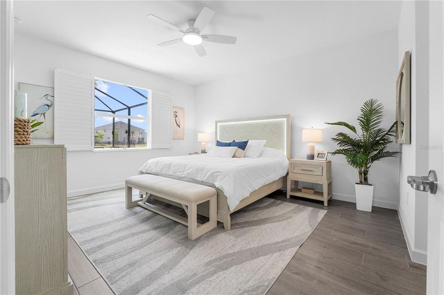 Furnished interior view inside a new home in , Punta Gorda (Image 36). Furnished interior view inside a new home in , Punta Gorda (Image 36).