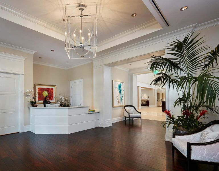 Furnished interior view inside a new home in , West Palm Beach (Image 10).