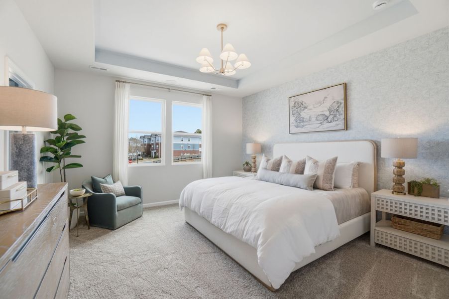 Representative furnished interior of a home built from the Shelby by Mattamy Homes in Bratton Pointe, Rock Hill (Image 17).