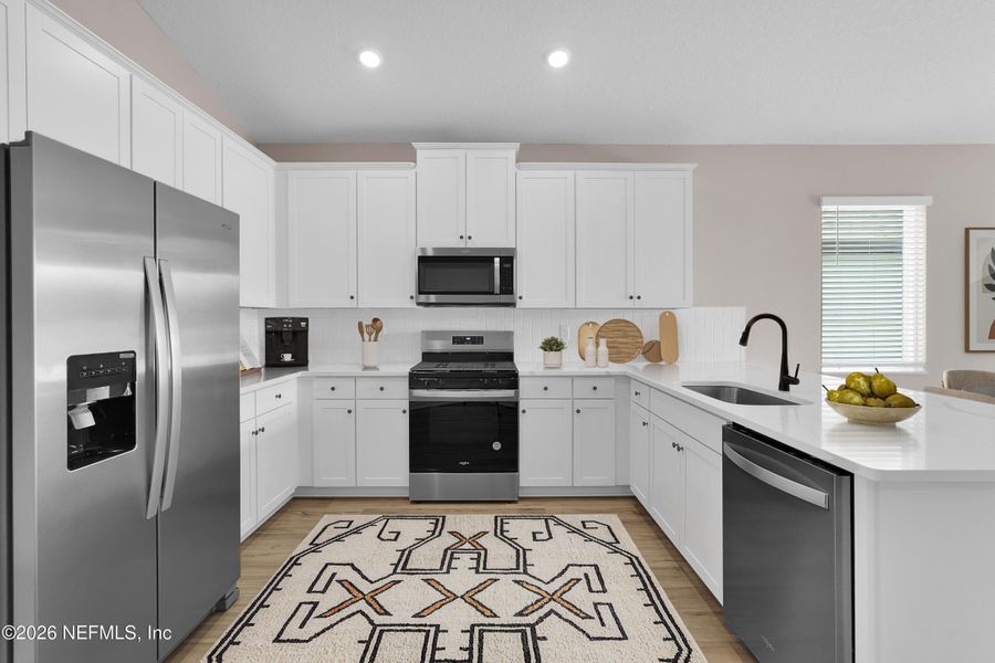 Furnished interior view inside a new home in Jennings Farm, Middleburg (Image 13).