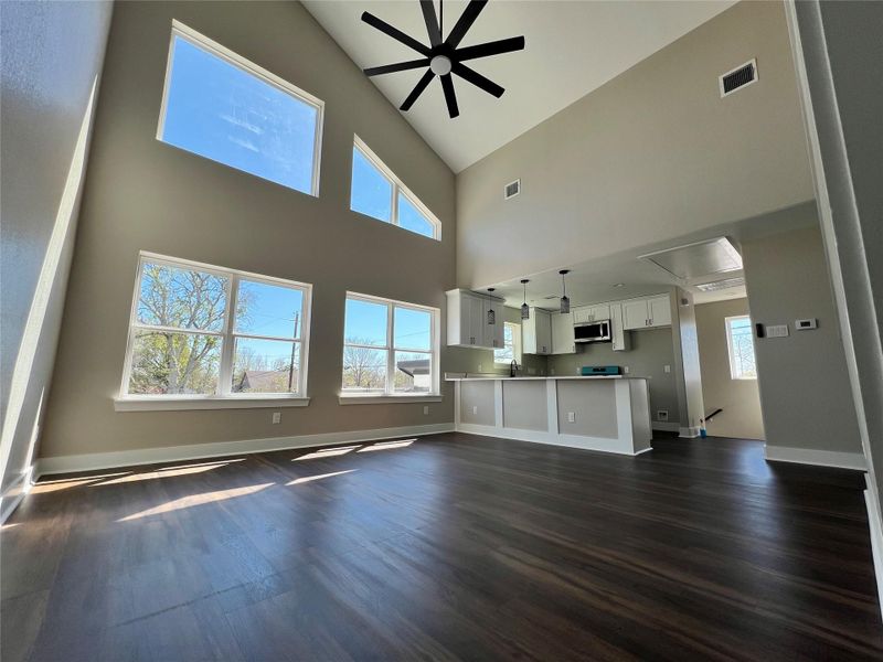 2nd floor kitchen and living area 2nd floor kitchen and living area