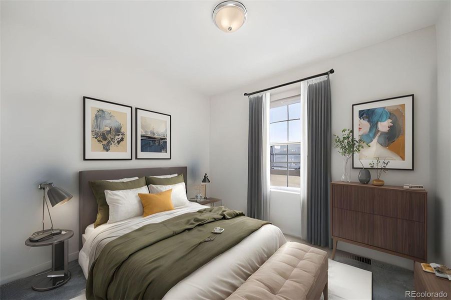 Furnished interior view inside a new home in , Aurora (Image 10). Furnished interior view inside a new home in , Aurora (Image 10).