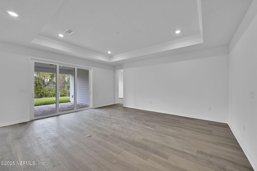 Spacious, unfurnished interior of a new home in Del Webb Nocatee, Ponte Vedra (Image 28). Spacious, unfurnished interior of a new home in Del Webb Nocatee, Ponte Vedra (Image 28).