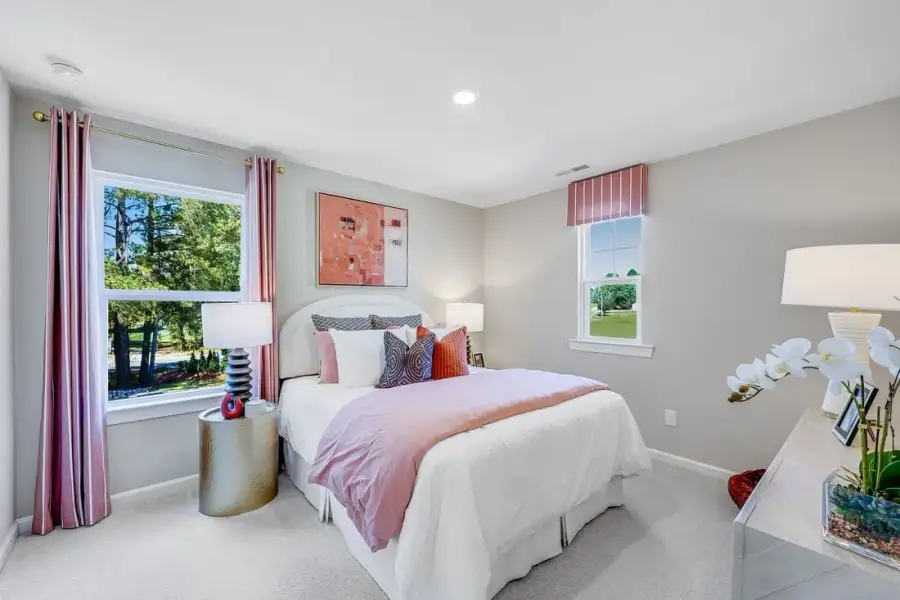 Furnished interior view inside a new home in Eagle Trace, Wendell (Image 30).