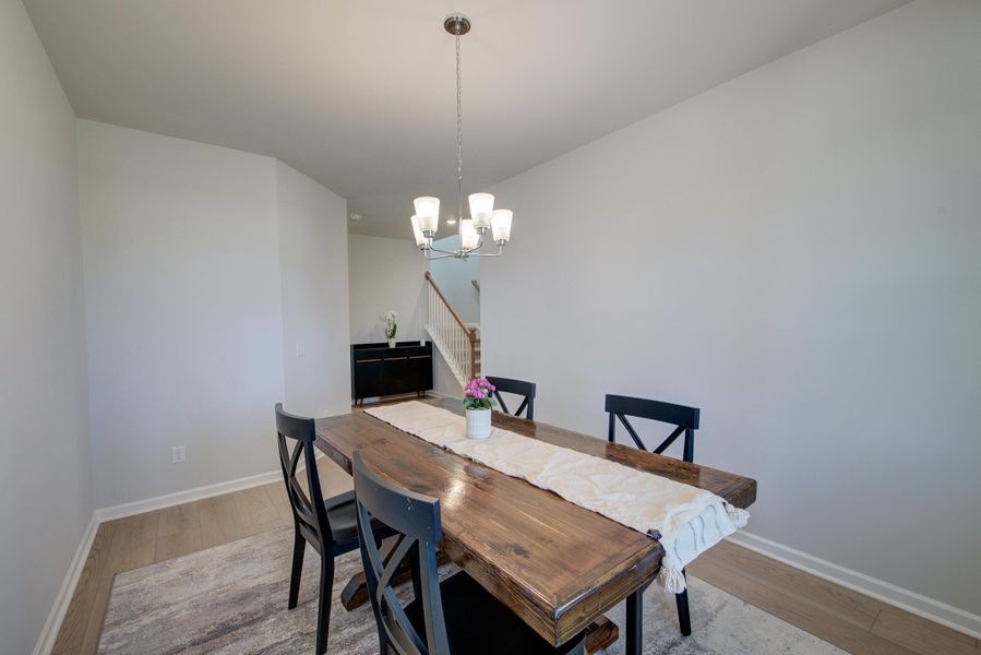Furnished interior view inside a new home in Heron's Walk at Summers Corner, Summerville (Image 6).