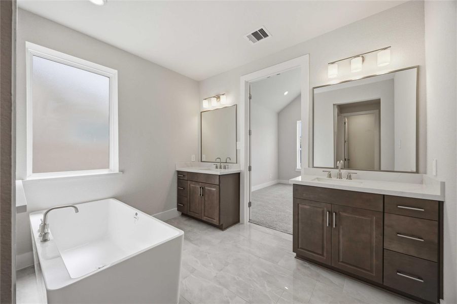 Furnished interior view inside a new home in , Richmond (Image 11).
