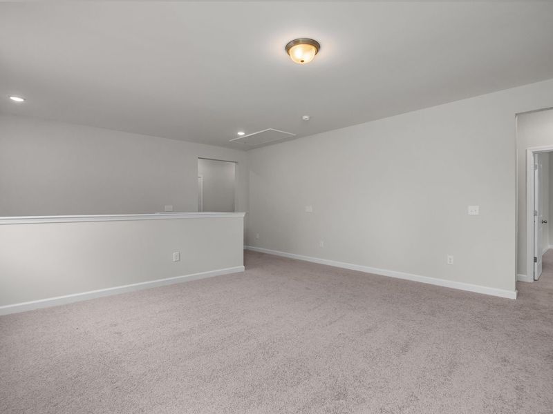 Representative unfurnished interior of a home built from the The Aspen by Davidson Homes LLC in Sage on North Main, Wake Forest (Image 26).