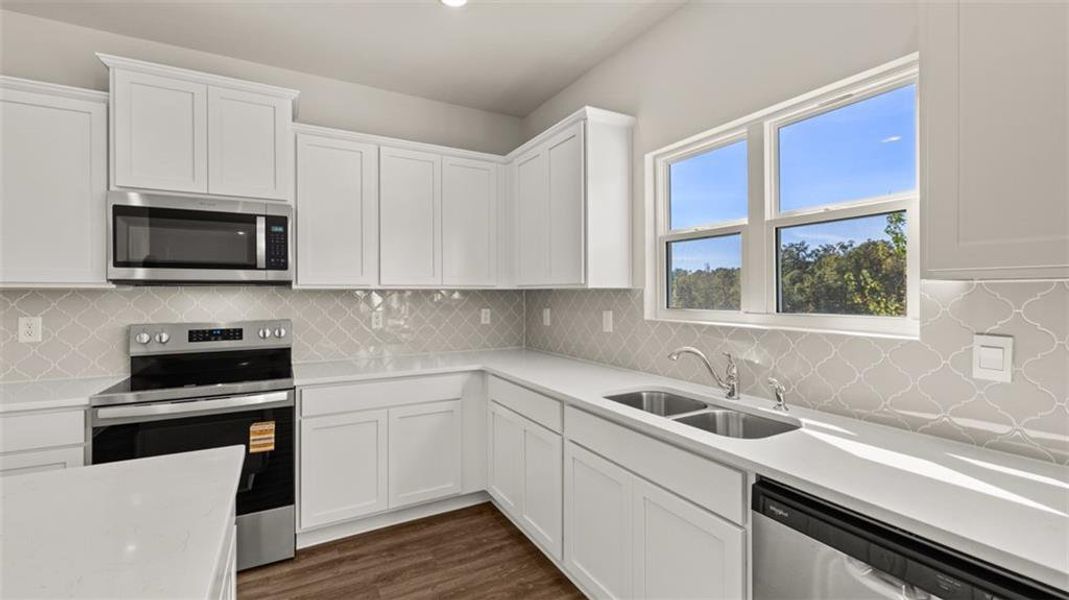 Furnished interior view inside a new home in Locust Grove Station - Cedar Ridge, Locust Grove (Image 10).