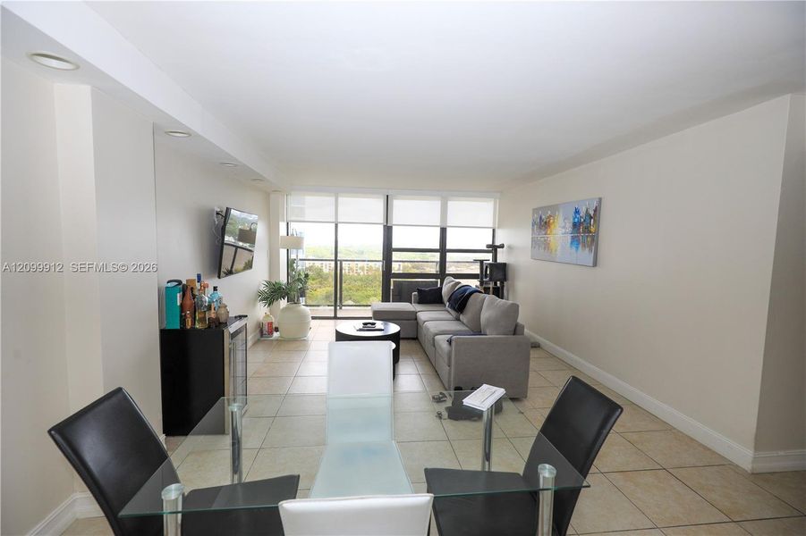 Furnished interior view inside a new home in , Miami (Image 11).