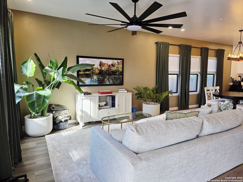 Furnished interior view inside a new home in , San Antonio (Image 8).