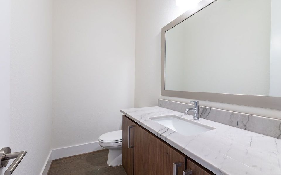Furnished interior view inside a new home in Preserve at Lakeway, Lakeway (Image 11).