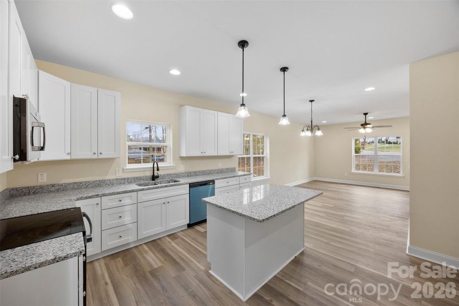 Furnished interior view inside a new home in , China Grove (Image 13). Furnished interior view inside a new home in , China Grove (Image 13).