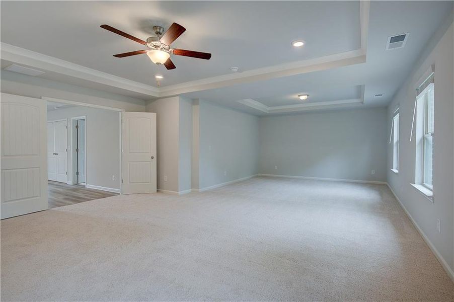 Spacious, unfurnished interior of a new home in Cambria at Traditions, Hampton (Image 26).