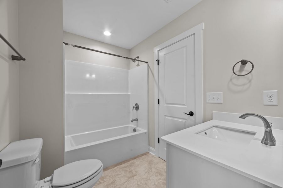 Furnished interior view inside a new home in Eli's Ridge, Winterville (Image 18).