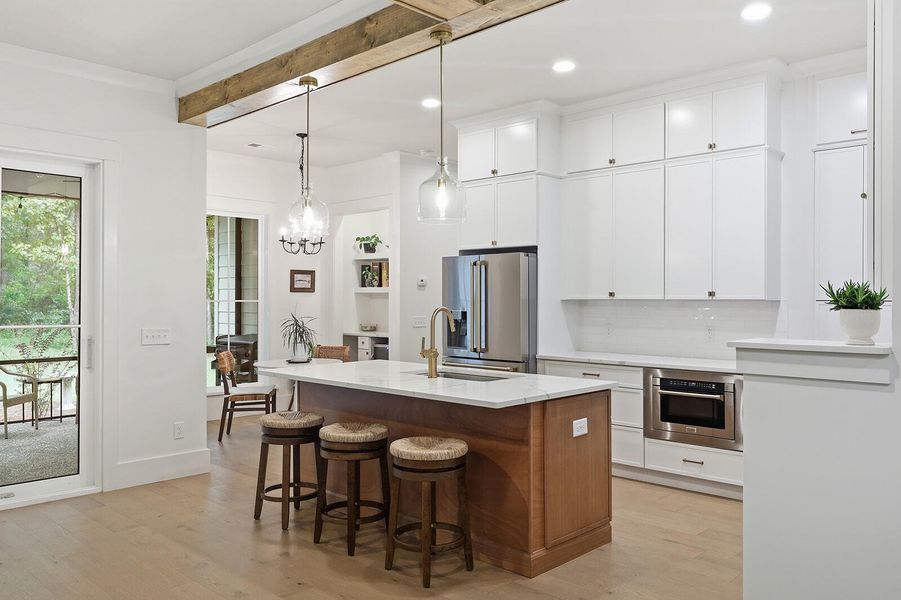 Furnished interior view inside a new home in , Seabrook (Image 60).