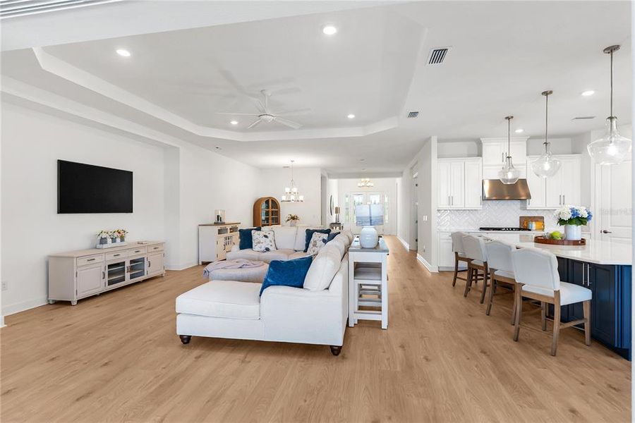 Furnished interior view inside a new home in , Bradenton (Image 12).