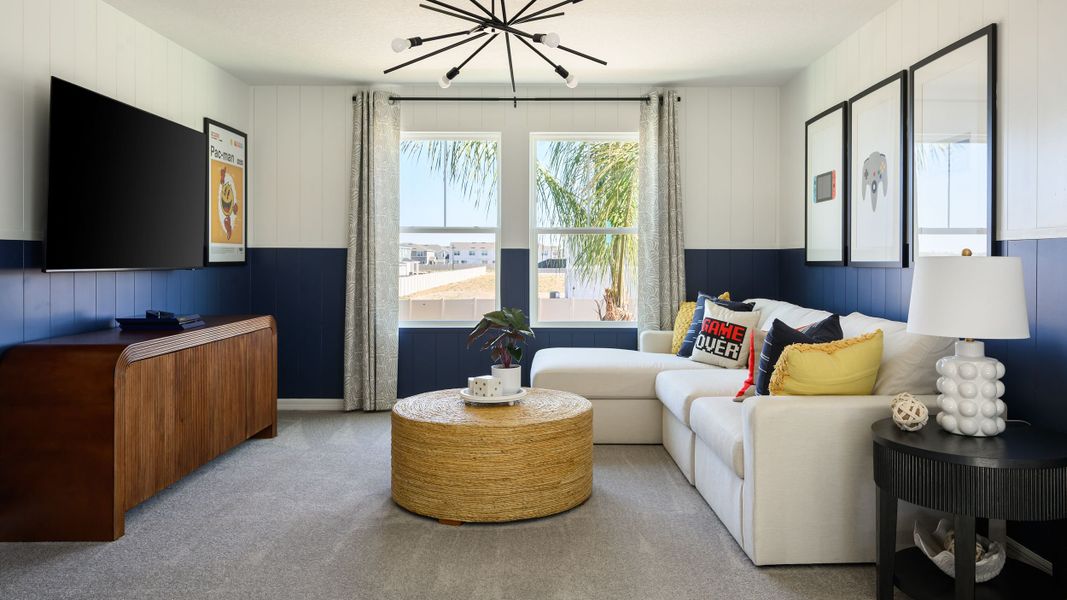 Furnished interior view inside a new home in Pasadena Ridge, Dade City (Image 14).