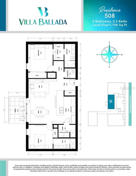 Floor plan 508