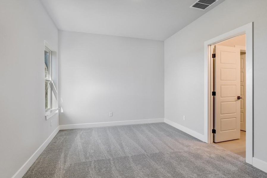 Shiloh Guest Bedroom (photo is of a similar home with similar design features; actual design features may vary)