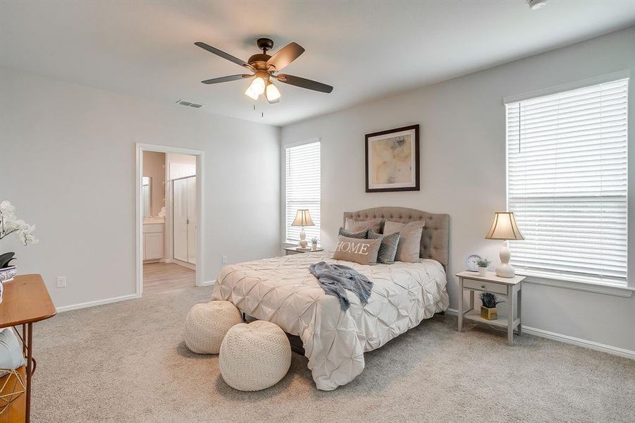 Furnished interior view inside a new home in , Fort Worth (Image 11).