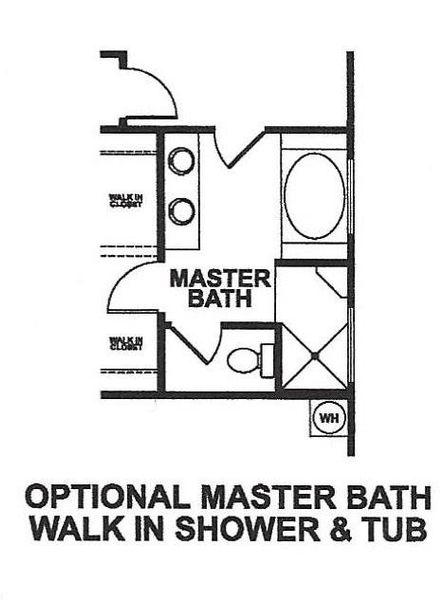 Optional MBA Walk-In Shower & Tub Optional MBA Walk-In Shower & Tub