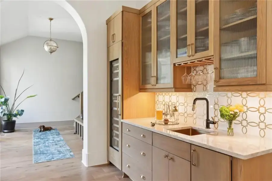 Furnished interior view inside a new home in , Atlanta (Image 9).