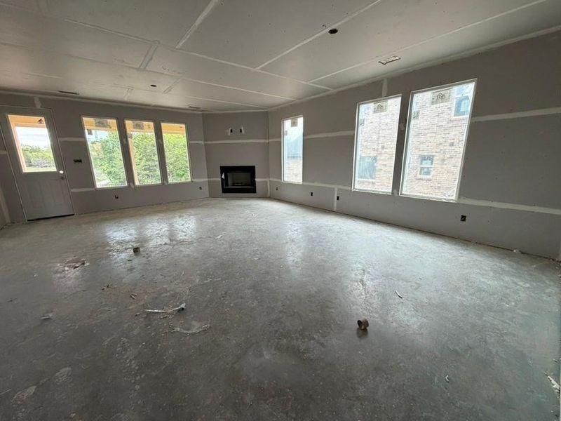 In-progress construction of a new home in Waterford Park, Weatherford, TX (Image 10).