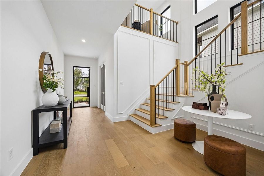 Furnished interior view inside a new home in , Houston (Image 4).