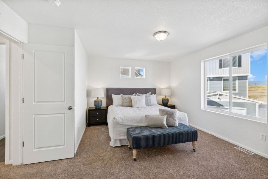 Furnished interior view inside a new home in Green Valley Ranch, Aurora (Image 16). Furnished interior view inside a new home in Green Valley Ranch, Aurora (Image 16).