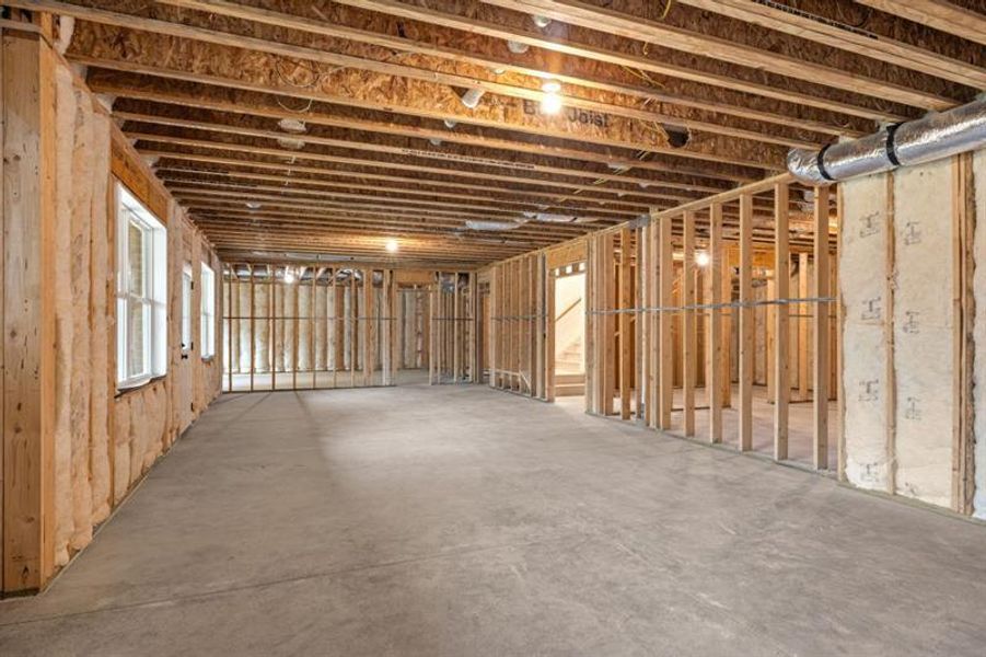 In-progress construction of a new home in White Post on Lake Lanier, Gainesville, GA (Image 24).