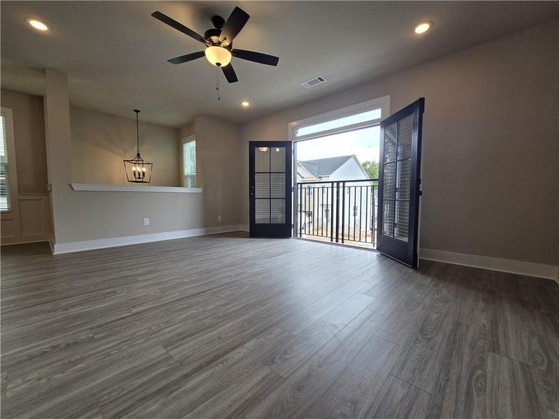 Spacious, unfurnished interior of a new home in , Tucker (Image 32).