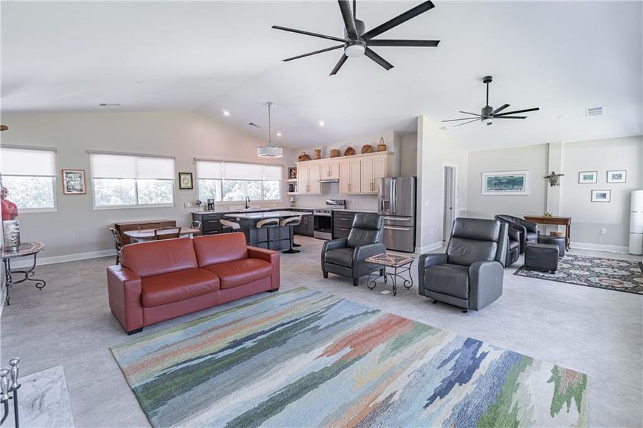 Furnished interior view inside a new home in , Gillsville (Image 17). Furnished interior view inside a new home in , Gillsville (Image 17).