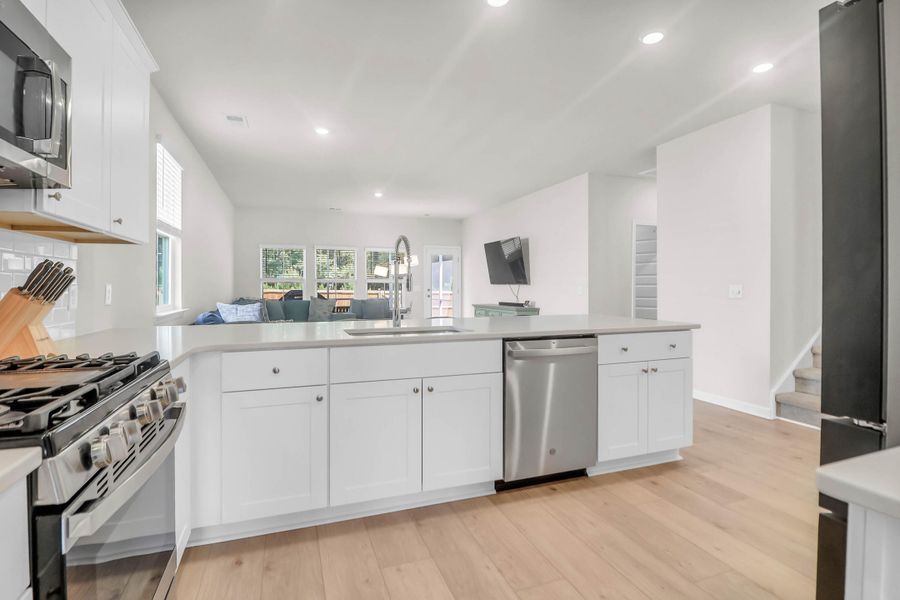 Furnished interior view inside a new home in Sweetgrass at Summers Corner: Arbor Collection, Summerville (Image 7).