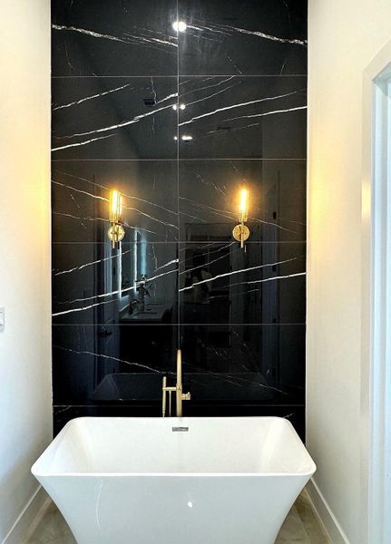 Furnished interior view inside a new home in , Bellaire (Image 34).