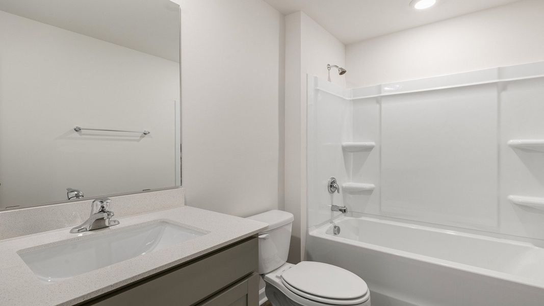 Furnished interior view inside a new home in Quail Haven, Winston-Salem (Image 10).