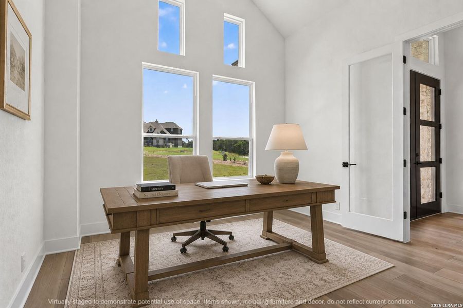 Furnished interior view inside a new home in Waldsanger, New Braunfels (Image 10).