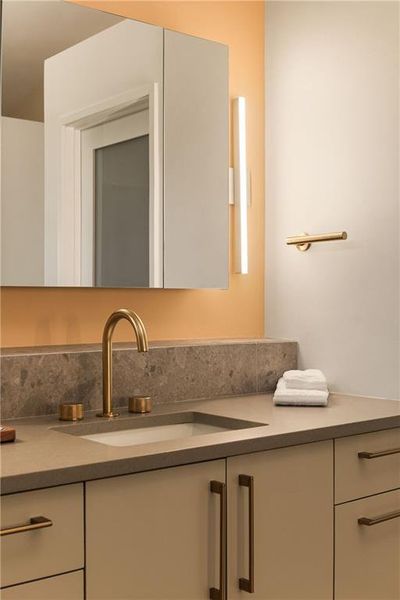 Close-up of interior finishes inside a home in , Atlanta (Image 21).