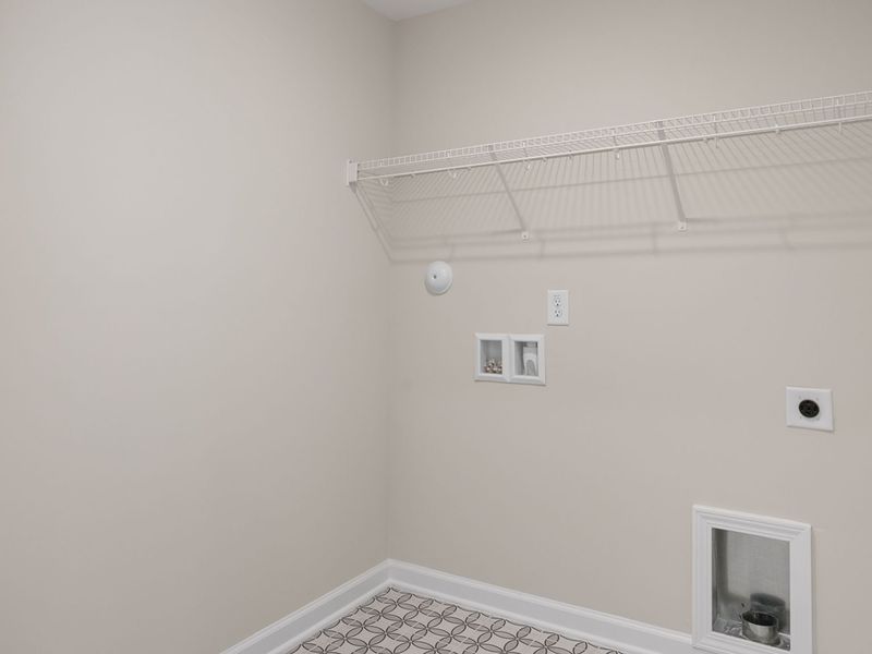 Representative unfurnished interior of a home built from the The Chestnut A by Davidson Homes LLC in Enclave at Belmont, Belmont (Image 22). Representative unfurnished interior of a home built from the The Chestnut A by Davidson Homes LLC in Enclave at Belmont, Belmont (Image 22).